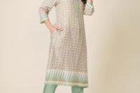 Cotton Printed Knee Length Kurta
