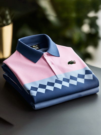 Men's Classic Business Logo Button Short Sleeve Shirt