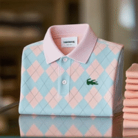 Men's Classic Business Logo Button Short Sleeve Shirt